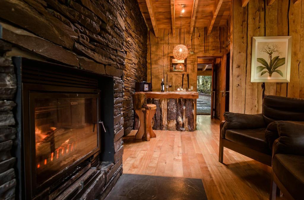 Huilo Huilo Nawelpi Lodge Puerto Fuy Ngoại thất bức ảnh