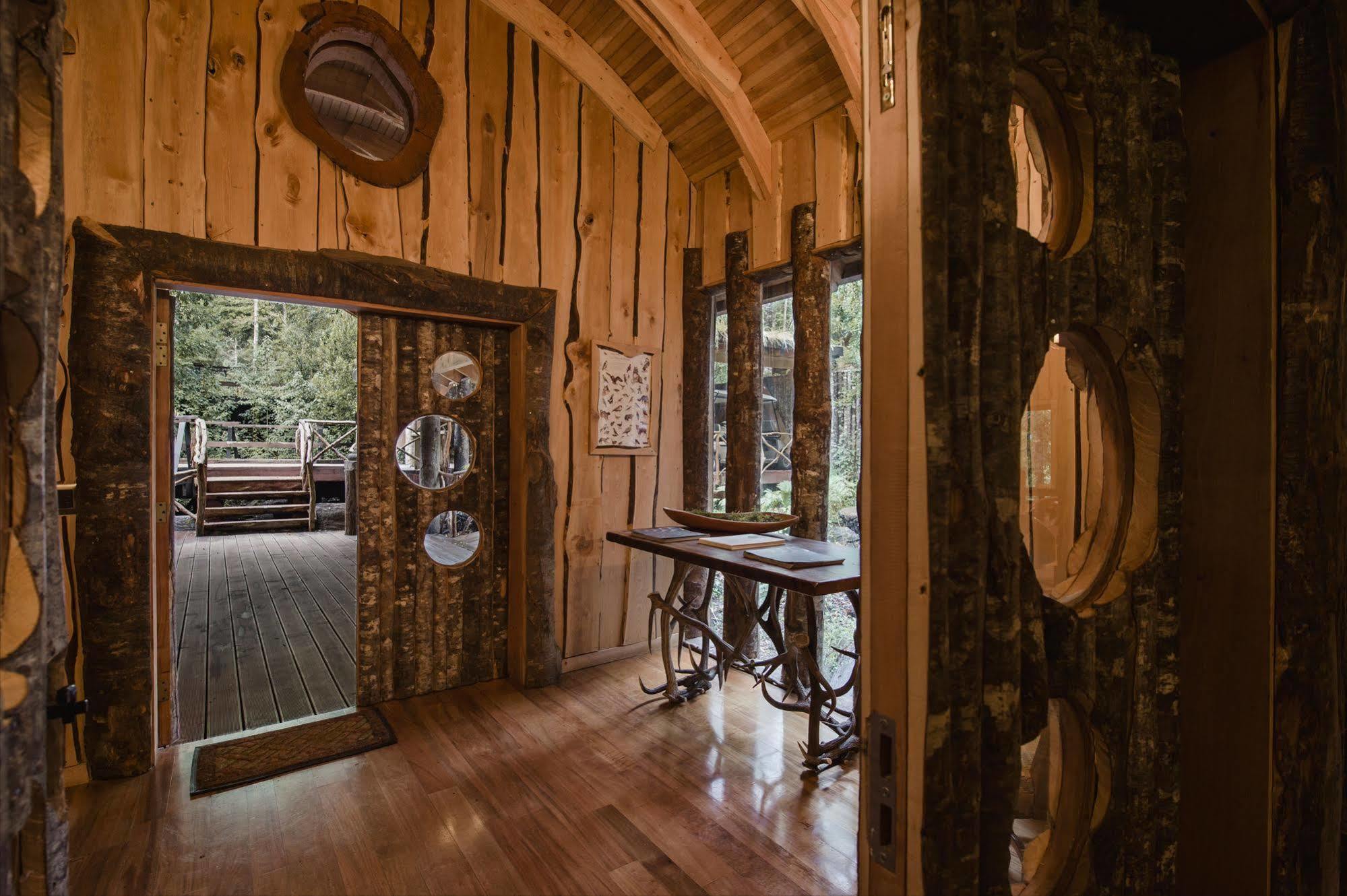Huilo Huilo Nawelpi Lodge Puerto Fuy Ngoại thất bức ảnh
